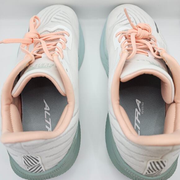 Altra FWD Experience White Blue Pink Womens 10 Running Shoes Sneakers - Picture 9 of 11